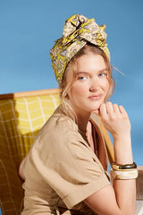 AFRICAN WIIRE TURBAN ADELE
