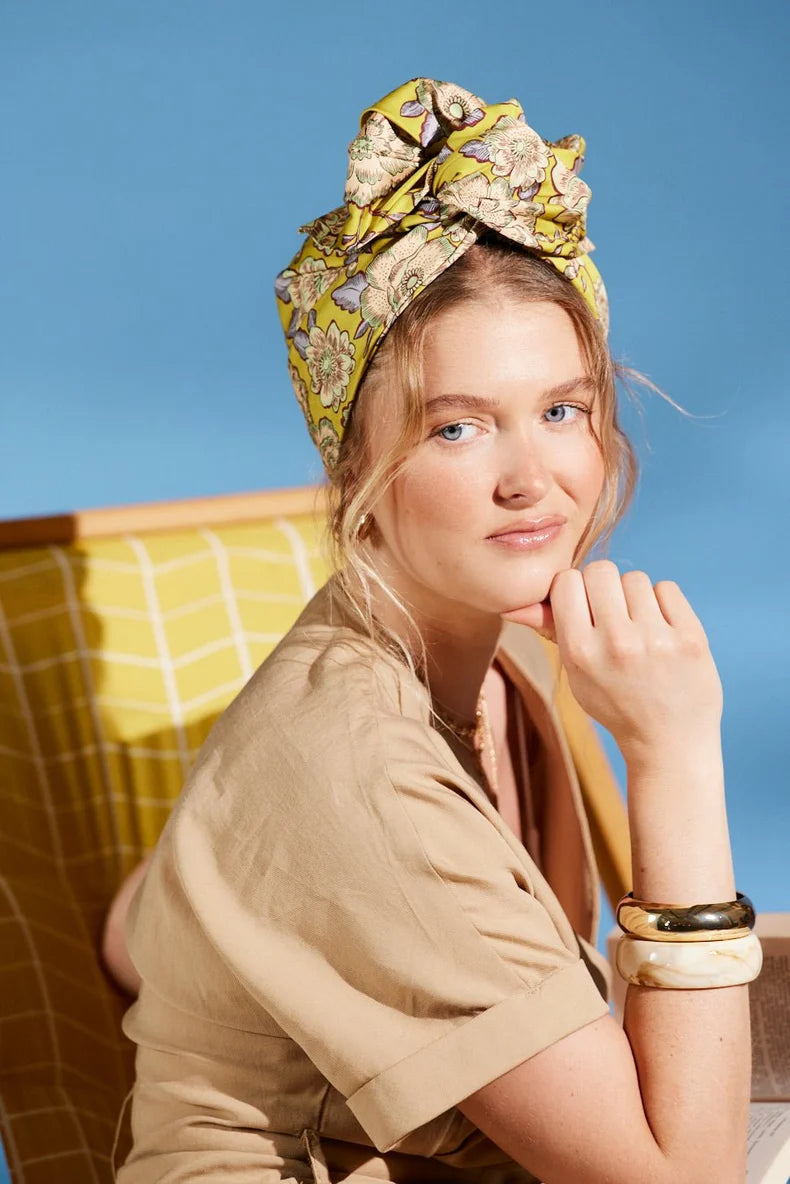 AFRICAN WIIRE TURBAN ADELE