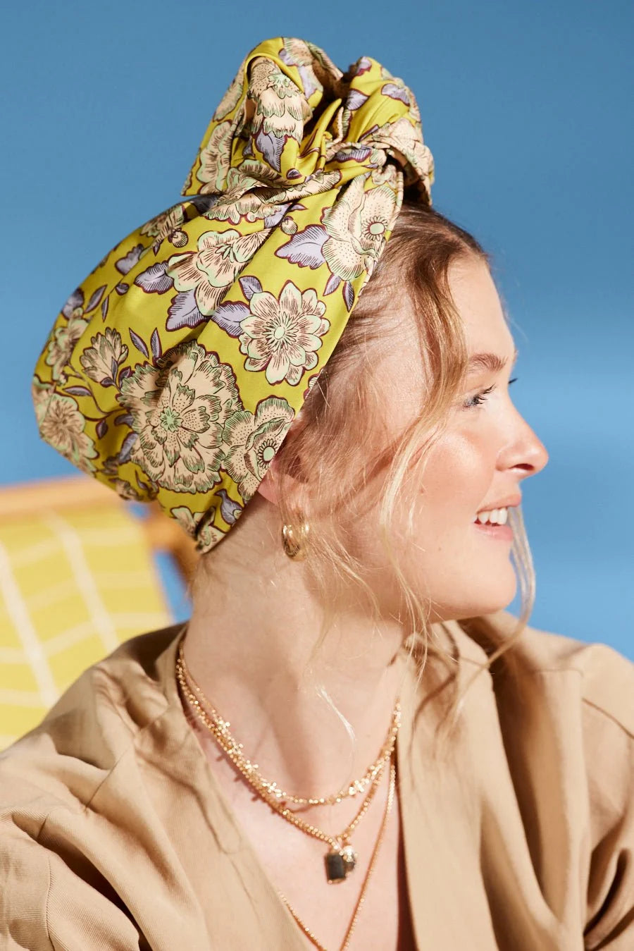 AFRICAN WIIRE TURBAN ADELE