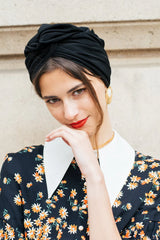 CUBAN WIIRE TURBAN LICORICE
