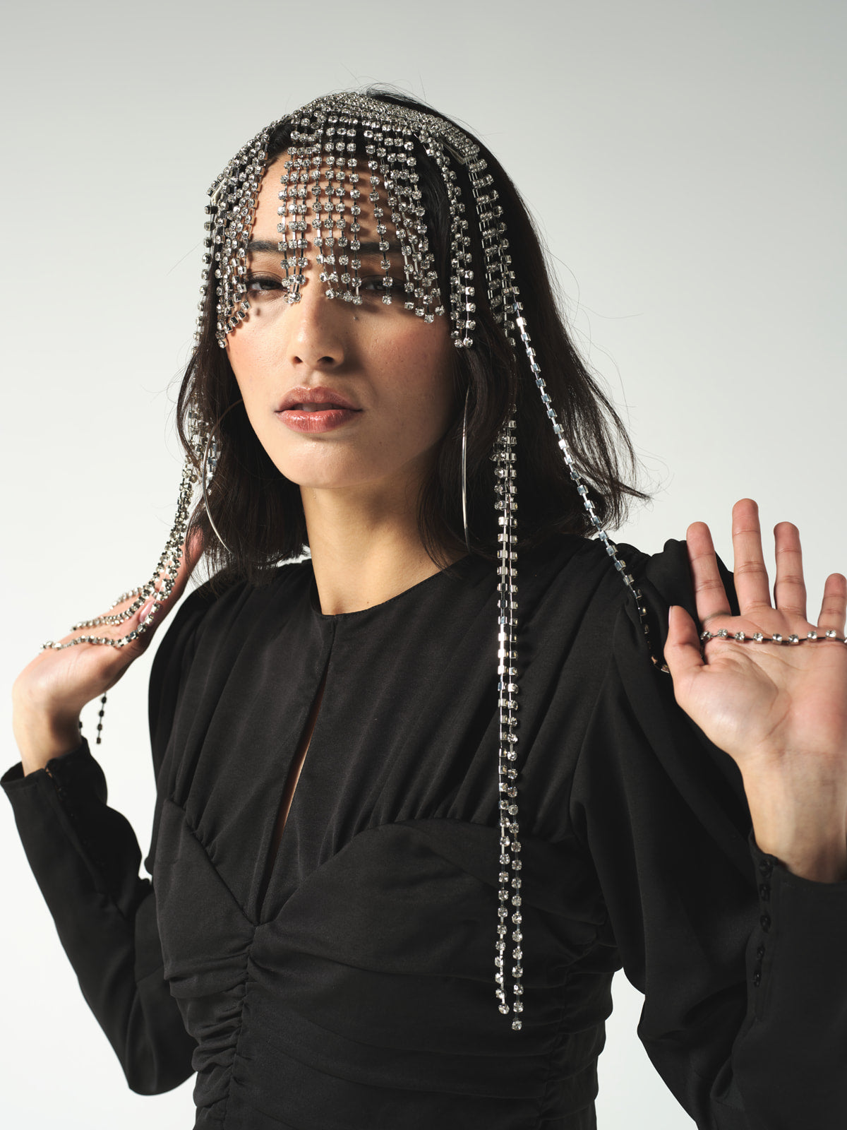 Crystal Fringe Bangs