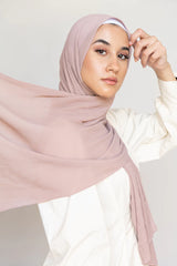 Pleated Twill Scarf